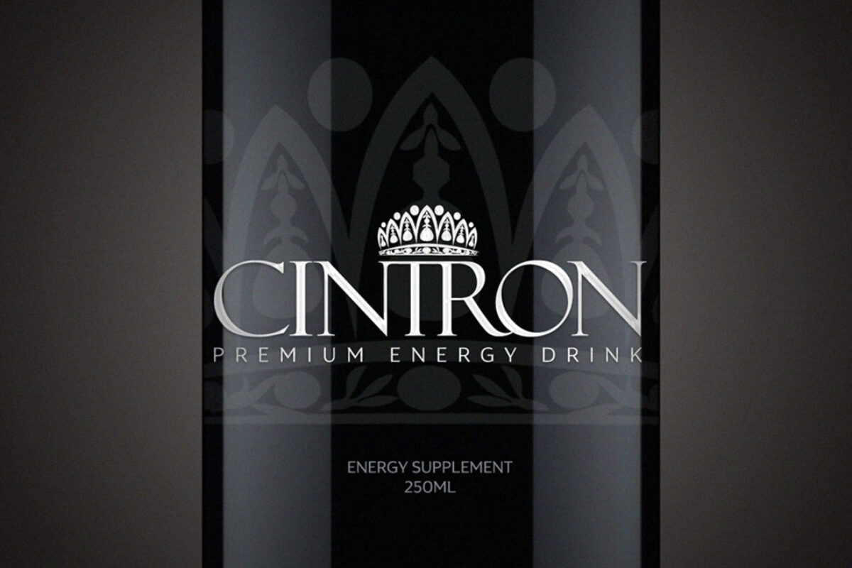 Cintron Energy Drink branding